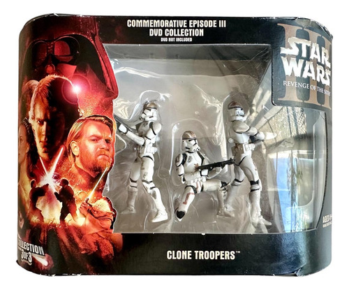 Star Wars Venganza Sith Conmemorativa Clone Troopers (Usado)