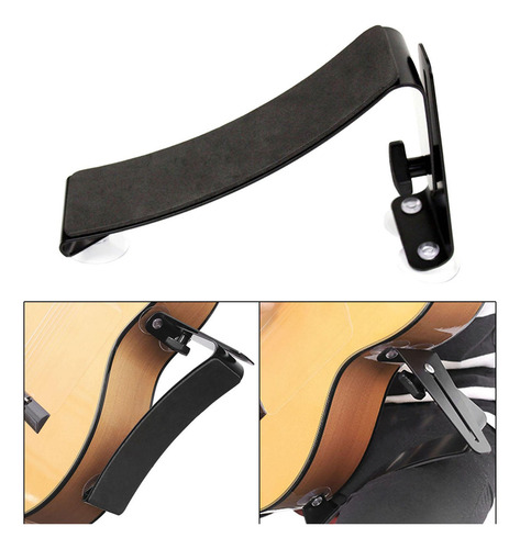 Reposapiés Ajustable Para Guitarra, Soporte Para Cuerpo De