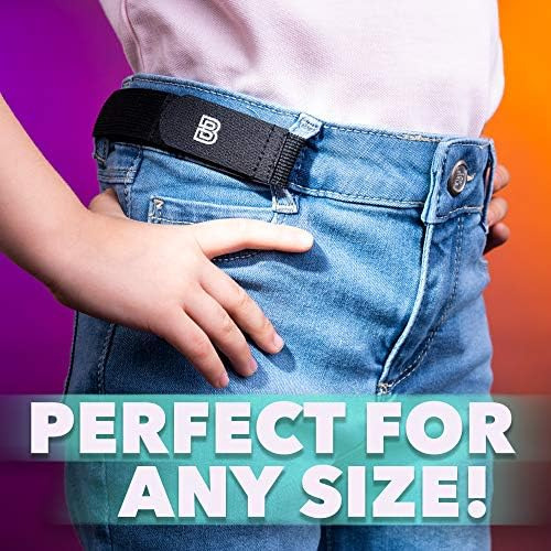 Beltbro For Kids Cinturón Elástico Sin Hebilla Paquete De