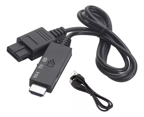 Adaptador De 100 Cm Compatible Con N64 A Hdmi Para Nintendo