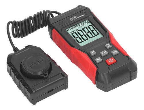 Iluminómetro Digital 200000lx, Medidor Automático De Alta Pr