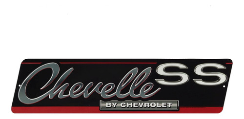 Chevrolet Chevelle Ss Sign Vintage Tin Metal Wall Art Â...