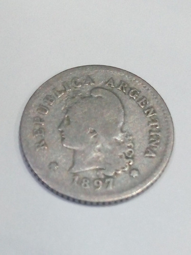 Moneda De 10 Centavos Argentina Año 1897