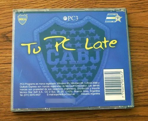 Boca Juniors Un Sentimiento Programa De Pc Cd Rom (Usado)