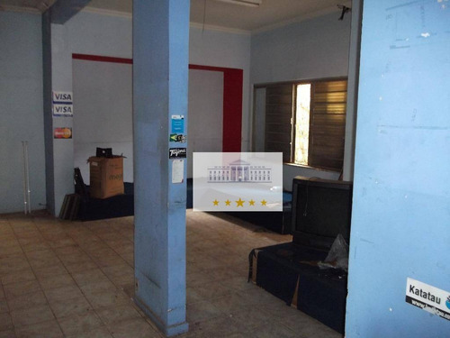 Imagem 5 de 26 de Centro- Excelente Ponto Comercial Com Residência. - Ca0130