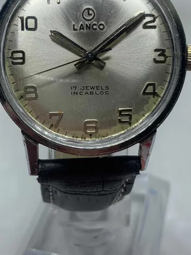 Reloj Lanco Suizo, A Cuerda. Funcionando (Usado)