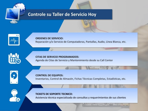 Controla Tu Taller De Tv, Pc, Cels.. Cfdi 4.0 Con 50 Folios