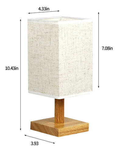 Lámpara De Mesa M For Dormitorio, Mesita De Noche Ajustable
