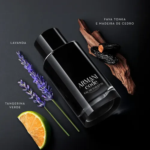 香水(男性用) ARMANI CODE EAU TOILETTE 125 ml Perfume Masculino Armani Code Eau de Toilette Refilável, 125ml