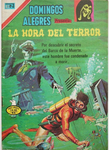 Domingos Alegres # 1271 La Hora Del Terror 1979