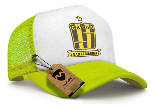 Gorra Club Santamarina De Tandil - Mapuer Futbol