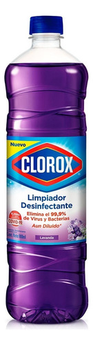 Limpiador Desinfectante Clorox Lavanda (Botella) 900 ml