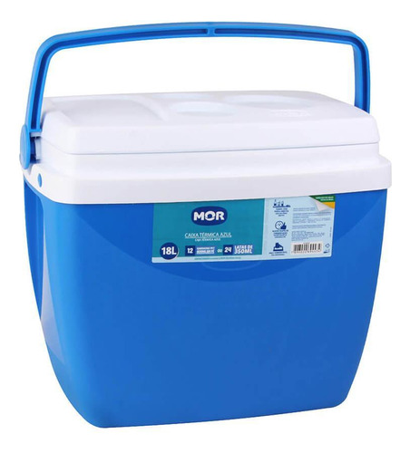 Caixa Térmica Azul 18l - Mor 