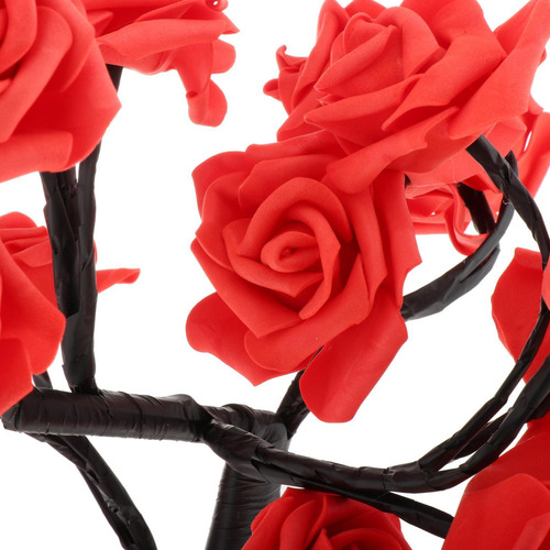 Lámpara De Hermosa Luz De Árbol Led Diy Hogar Fiestas Rojo