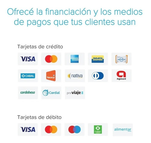 Posnet Inalambrico Mercado Pago Kit Point Mpos + Código Qr