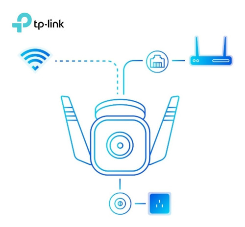 Cámara Inalámbrica Wifi Exterior 2k - Tplink