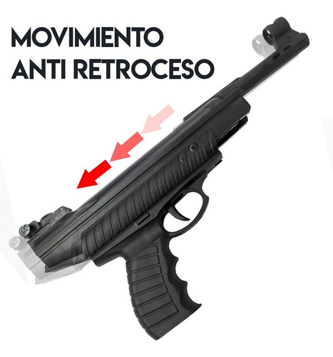 Imagen 5 de 8 de Pistola Aire Comprimido Hatsan 25 Potenciada - 4,5 / 5,5 Mm