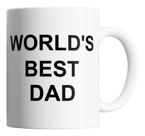 Imagen 1 de 5 de Taza De Ceramica - World's Best Dad