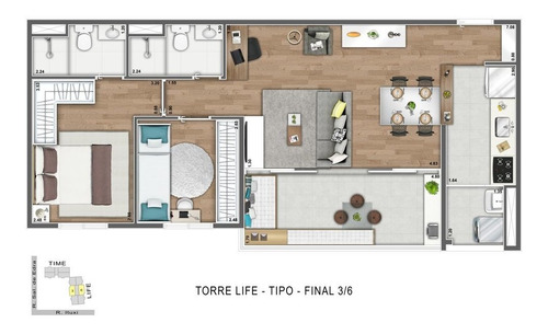 Imagem 22 de 24 de Apartamento À Venda No Bairro Planalto Paulista - São Paulo/sp - O-4144-11125