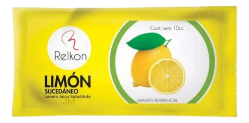 Sucedáneo De Limón En Sachet 10cc, 300 Unidades