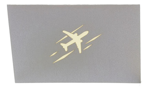 2 Tarjeta De Avión, Tarjetas Del Día De Gris