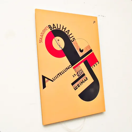 Cuadros Poster Bauhaus Weimar 1923 Arte Abstracto 33x48cm