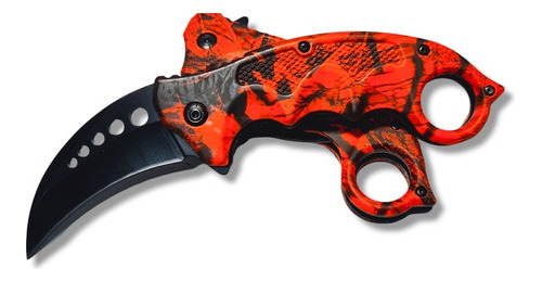 Karambit Retractil Rojo Inferno Blood Am22