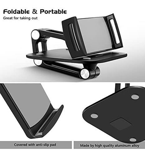 Soporte Para Tablet Escritorio Ajustable Plegable iPad 4