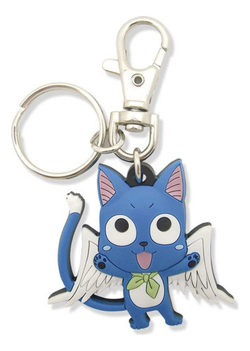 Great Eastern Entertainment Fairy Tail Sd Happy Pvc Keychain