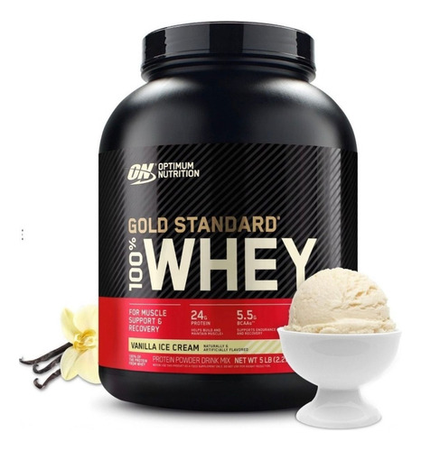 Proteina Whey Gold 5 Libras - Unidad a $348415