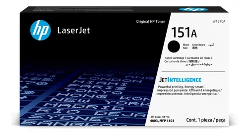 Combo Impresora Hp Mfp 4103fdw +tóner Hp 151a Negro Blanco