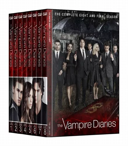 Dvd The Vampire Diaries - Os Diários do Vampiro - Série Completa