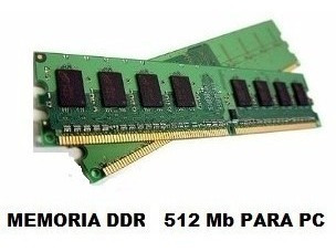 Puntotecno . Memoria Ram Ddr Para Pc 512 Mb