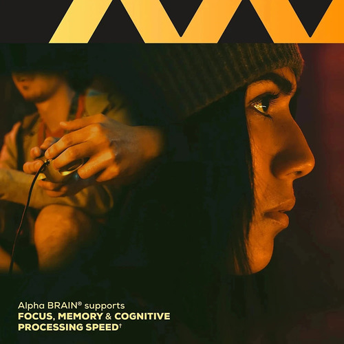 Suplemento Alpha Brain Cerebro Memoria Inteligencia 60caps