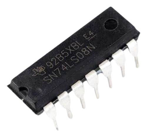 10 Pzas 74ls08 Compuerta And Sn74ls08n Logic Gate