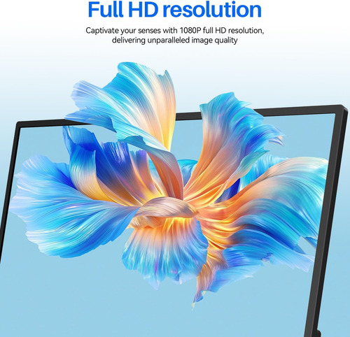 Monitor Portátil De Pantalla Táctil De 14 Pulgadas 1200p Sli