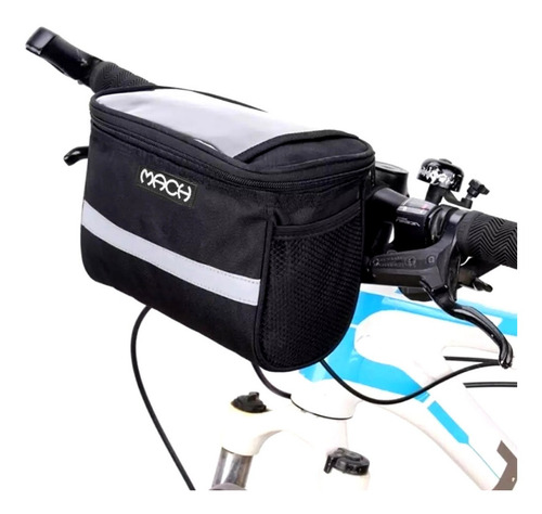 Alforja Bolso Frontal Bicicletas Portacelular Bolsillos Red