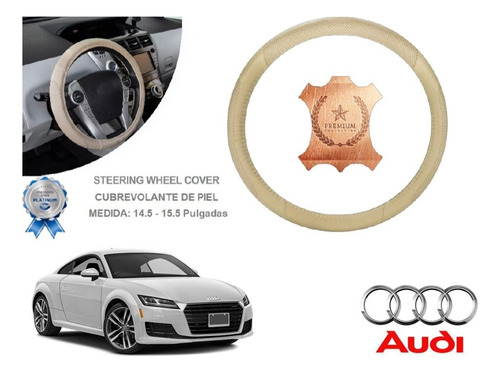 Funda Cubrevolante Beige Piel Audi Tt 2016-2020