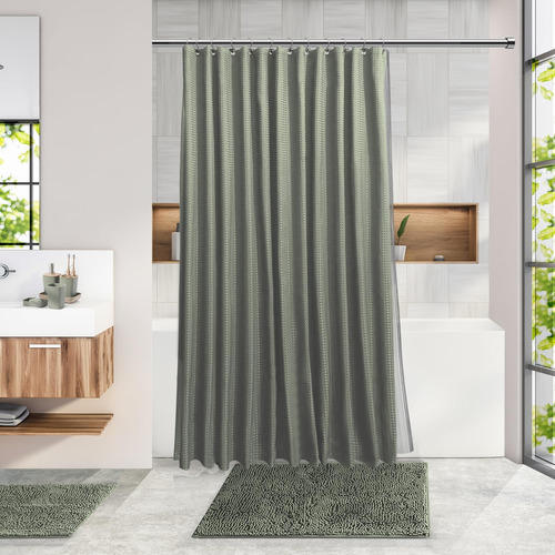 Clara Clark Juego De Accesorios De Baño, Juego De Baño Verde