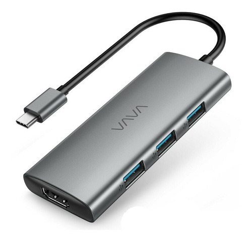 Adaptador Hub Vava Usb C Hdmi 4k Para Macbook Air M2 A2681