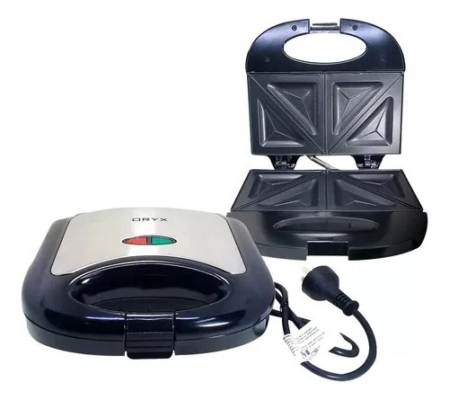 Sandwichera Tostadora Oryx Teflon Antiadherente 750w Tostado