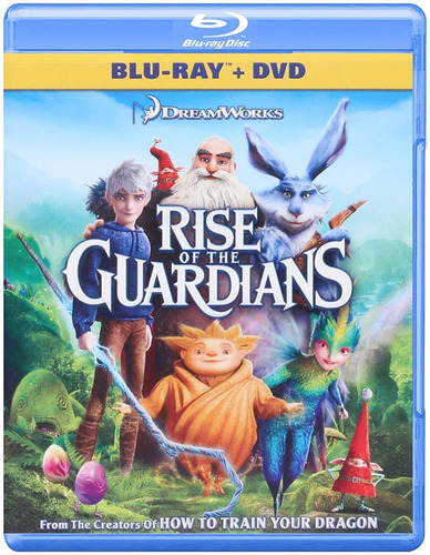 El Origen De Los Guardianes Película Blu-ray+dvd (nuevo) 