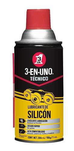 Lubricante De Silicón 3-en-uno Técnico 284 Ml