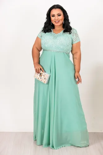 Modelo de vestido de madrinha plus size sales