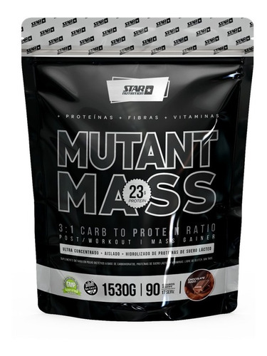 Mutant Mass Star Nutrition 1,5 Kg  Ganador  De Masa Muscular