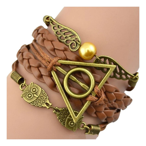 Pulsera Harry Potter Triangulo Reliquias De La Muerte