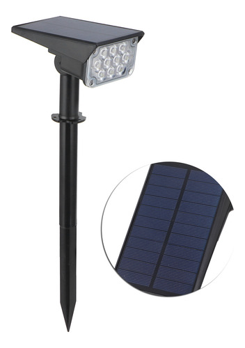 Pared Solar Con Sensor Led De 3 W, Jardín Exterior, Paisaje