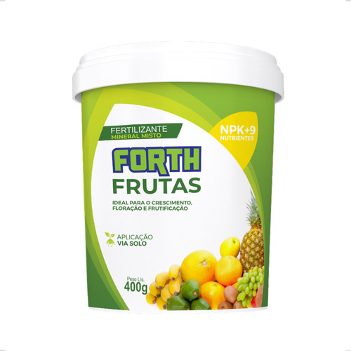 Fertilizante Para Frutíferas 400g Forth Frutas 12.5.15 Adubo