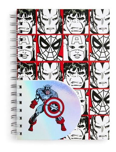 Cuaderno Libreta Marvel Superheroes