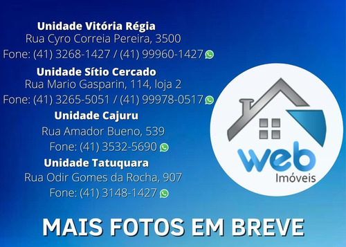 Imagem 17 de 17 de Casas À Venda No Bairro Ganchinho, Com Dois Quartos, Sala Ampla, Cozinha Americana, Ainda Em Fase De Construção, Com Entrega Prevista Para Novembro. - Ca02240 - 71100693